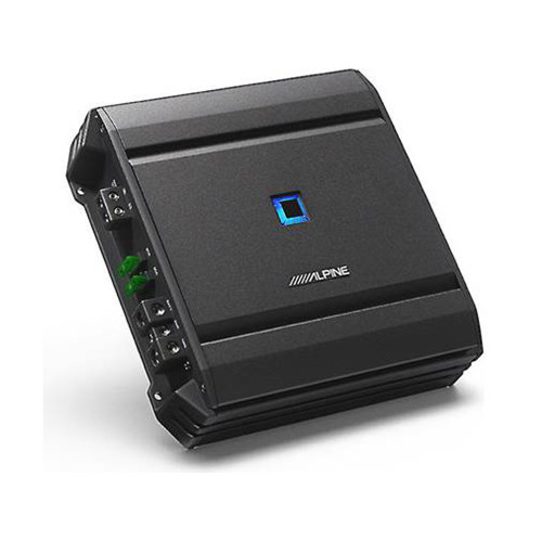 Alpine S-A60M Mono Power Amplifier with R2-SB12V 12 Inch Subwoofer Enclosure