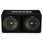 Kicker 44DCWC122 12" Subwoofer Enc. w/ 46CXA4001T Amp & 46CSS654 Speaker & 46CSC6934 Speaker & 46CXA3604T Amp, Amp Kit