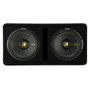 Kicker 44DCWC122 12" Subwoofer Enc. w/ 46CXA4001T Amp & 46CSS654 Speaker & 46CSC6934 Speaker & 46CXA3604T Amp, Amp Kit