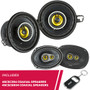 Kicker 46CSC354 CS Series 3.5" Coaxial Speakers and 46CSC6934 6"x9" Speakers