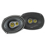Kicker 46CSC6934 CS Series 6"x9" 3-Way Speakers w/ 46CSC654 6.5" Coaxial Speaker