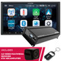 Alpine ILX-W650 7" Multimedia and KTA-450 Amplifier and Back-Up Camera
