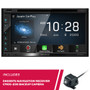 Kenwood DNX697S 6.8" Navigation DVD Receiver & CMOS230LP Universal Backup Camera