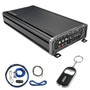 Kicker CX Series 46CXA6605T 5 Channel Car Amplifier and 46CK8 Amp Wiring Kit