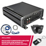 Kicker 46CXA4001T Mono Sub Amplifier w/ 46CK4 Amp Kit & 46CXARCT Wired Remote