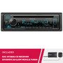 Kenwood KDC-BT382U Single DIN CD with Bluetooth and SiriusXM Tuner