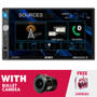 Jensen CM701MIR 7" Multimedia (Does Not Play Discs) and Bullet Camera