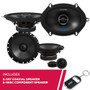 Alpine S-Series S-S57 5"x7" 2-Way Coaxial Speaker & S-S65C 6.5" Coaxial Speaker