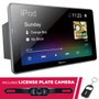 Pioneer DMH-T450EX 9" Media and Amazon Alexa with License Plate Camera