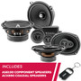 Focal ASE130 5.25" 2-Way Component Speakers & ACX690 6x9" 3-Way Coaxial Speakers