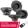 Focal ACX130 5.25" 2-Way Coaxial Speakers & ACX690 6"x9" 3-Way Coaxial Speakers