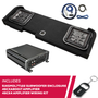 Kicker 51KGMDL7T122 12" Sub Enclosure & 46CXA8001T Mono Amplifier w/ Wiring kit