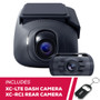 DroneMobile XC-LTE High-Resolution (1440p) XC Dash Camera w/ XC-RC1 Rear Camera