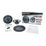 Refurbished Kenwood KFC-1366S 5.25" 2-Way Coaxial Speakers, 30W RMS, 4 Ohms, PP Cone Woofer