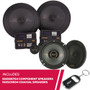 Kicker 51KSS6704 6.75" Component Speakers and 51KSC6504 6.5" Coaxial Speakers