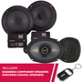 Kicker 51KSS6504 6.5" Component Speakers and 51KSC6904 6"x9" Coaxial Speakers