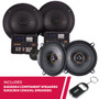 Kicker 51KSS504 5.25" Component Speakers and 51KSC504 5.25" Coaxial Speakers