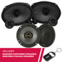 Kicker 51KSS369 6x9" 3-Way Component and 51KSC6504 6.5" 2-Way Coaxial Speakers