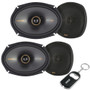 Kicker KS-Series 2-Pack 51KSC6904 6x9" Coaxial Speakers w/ High Power Handling