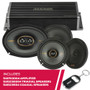 Kicker 51KPX3004 Amplifier w/ 51KSC69304 Triaxial & 51KSC6504 Coaxial Speakers