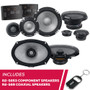 Alpine R-Series R2-S653 6.5" Component Speakers & R2-S69 6"x9" Coaxial Speakers
