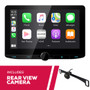 Kenwood DMX1037S 10.1" 2-DIN Multimedia Receiver w/ CMOS-320LP Rear View Camera