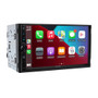 Jensen CAR723W-M 7" 2-DIN Multimedia Receiver w/ Wireless CarPlay & Android Auto