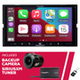 Alpine iLX-W670-M 6.75" Receiver w/ SiriusXM Tuner and Back-Up Bullet Camera