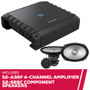 Alpine S2-A36F 60W RMS 4-Channel Amplifier w/ S2-S69C 6x9" Component Speakers