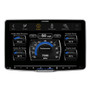 Alpine ILX-F509 9"" Multimedia Receiver with PWE-S8 8"" Compact Powered Subwoofer