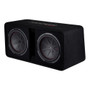 Open Box Kicker 48DCWR122 Dual 12" Ported Enclosure CompR Subwoofers with 2000 Watts Peak