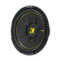 Open Box Kicker 44CWCD124 CompC Series 12" Dual Four-Ohm Voice Coil Subwoofer