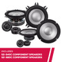 Alpine S-Series S2-S40C 4" Component Speakers with S2-S80C 8" Component Speakers