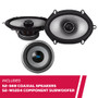 Alpine S-Series S2-S68 6x8" Coaxial Speakers w/ S2-W12D4 12" Component Subwoofer