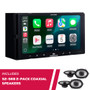 Alpine ILX-W770-M 7" Multimedia Receiver w/ 2-Pack S2-S68 6x8" Coaxial Speakers