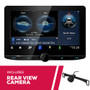 Kenwood DMX1058XR 10.1" Multimedia Receiver with CMOS-230LP1 Rear View Camera