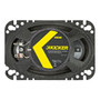 Used Kicker 46CSC464 CS Series 4"x6" 2-Way Coaxial Car Speakers w/ 150 Watts Peak