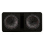 Used Kicker 48DCWR122 Dual 12" Ported Enclosure CompR Subwoofers with 2000 Watt Peak