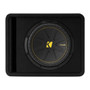 Used Kicker 50VCWC122 CompC Single 2-Ohm Terminal 12" Loaded Subwoofer Enclosure