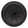 New, Open Box Kicker 48CWR124 CompR Series 12 Inch Car Subwoofer with  4 Ohm DVC