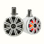 New, Open Box Kicker 45KMTC8W 8 Inch 300 Watts Peak Power LED Lighting Coaxial Tower Speakers