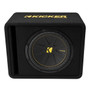 New, Open Box Kicker 50VCWC122 CompC Single 2-Ohm Terminal 12-Inch Loaded Subwoofer Enclosure