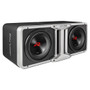 Open Box Alpine S-Series R2-SB10V Pre-Loaded 10" Ported Subwoofer Enclosure w/ 750W RMS