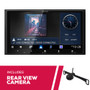 Kenwood DMX8710S 6.92" Multimedia Receiver with CMOS-740HDLP Rear View Camera