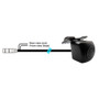 Open Box Pioneer ND-BC010 Universal Rear-View Camera, 472,384 Pixels (968x488) Resolution