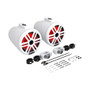 New, Open Box Rockford Fosgate M2WL-10H M2 10" Color Optix 2-Way Horn Loaded Tower Speakers