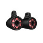 New, Open Box Rockford Fosgate M2WL-8HB M2 Series 8 Inch Marine Grade 2 Way Horn Speakers