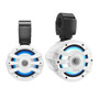 Open Box Kenwood eXcelon XM77TWL 7.7" 100W RMS 4 Ohm 2-Way Coaxial Tower Speakers (White)