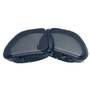 Open Box Kenwood Excelon CA-GRL98RG Motorcycle Speaker Grilles for 1998-2013 Road Glides