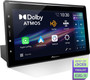Pioneer DMH-WT8000NEX 10.1" floating Car Receiver + FREE Scosche Dual Front/Rear HD Dash Cam Bundle